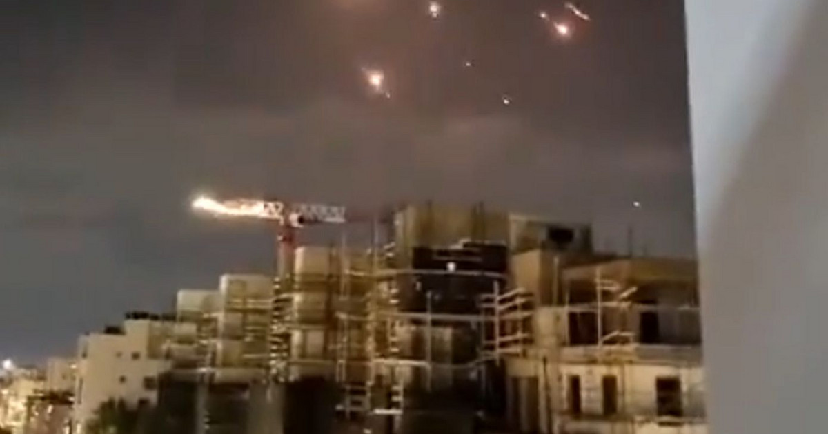 Βίντεο-με-καταρρίψεις-ιρανικών-drone-πάνω-από-το-Ισραήλ