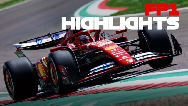 highlights:-watch-the-fp1-action-from-imola-as-leclerc-sets-the-pace,-with-verstappen-p5